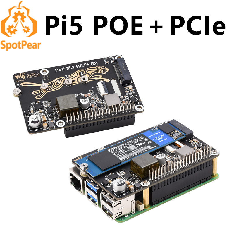 Argon One V3 M.2 Nvme Case - Raspberry Pi 5 PoE Power и
