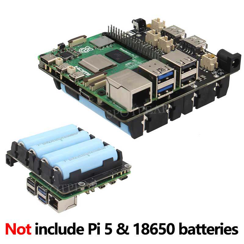 Плата расширения для управлени – обзор и цена Raspberry Pi Uninterrupted Power Supply Ups 18650