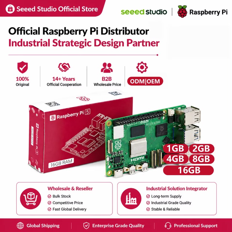 Оптовая продажа оригинального  – обзор и цена Raspberry Pi 5 8Gb Board